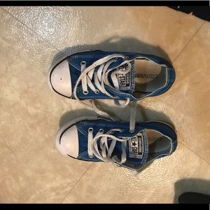 Blue kids converse